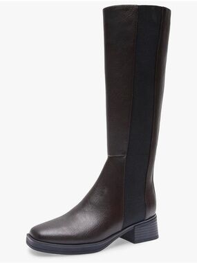 Aerosoles Daria Knee High Boot Brown Java Grainy Faux Leather 6.5 NWT NIB